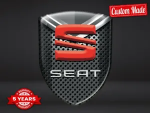 Seat Autocollants Logo Imprimé Pro Max Durable Stylé